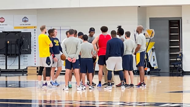 Pacers second workout